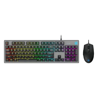 HP KM300F Wired USB Gaming Keyboard and Mouse Set at ₹1,295