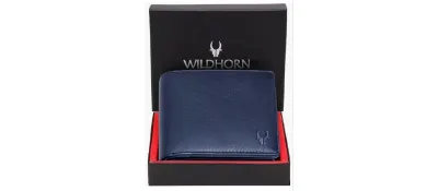 WildHorn RFID Protected Leather Wallet for Men at ₹321