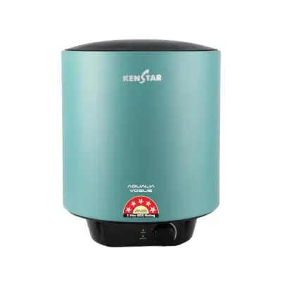 Kenstar Aqualia Vogue 25L | 5 Star Storage Water Heater | Blue Sapphire Coated Tank | 7 Yr Tank Warranty | Sapphire Blue at ₹7,199