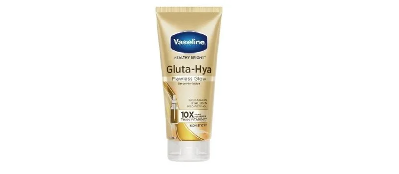 Vaseline Gluta-Hya Flawless Glow Lotion for Face & Body (200ml) at ₹195