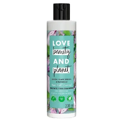 Love Beauty & Planet Onion, Black Seed & Patchouli Hairfall Control Natural Shampoo 200ML at ₹145