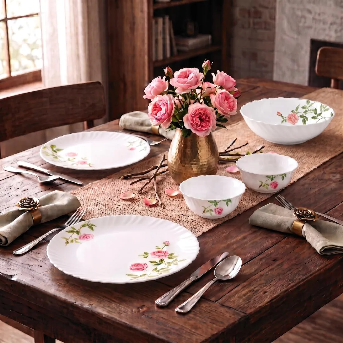 La Opala Opalware Dinner Set Of 10 Pcs – Apply 10% Off Coupon