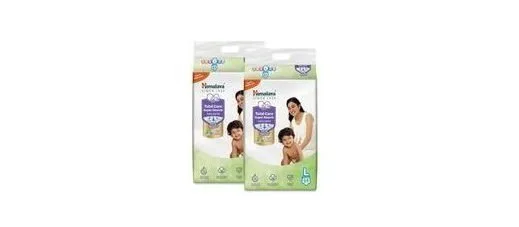 Himalaya Total Care Super Absorb Baby Pants Diaper | Size L at ₹904