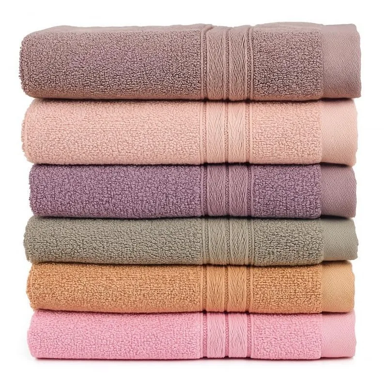 Premium Cotton Hand Towels, 40x60 cm, Set of 6, Pastel Colours at ₹447