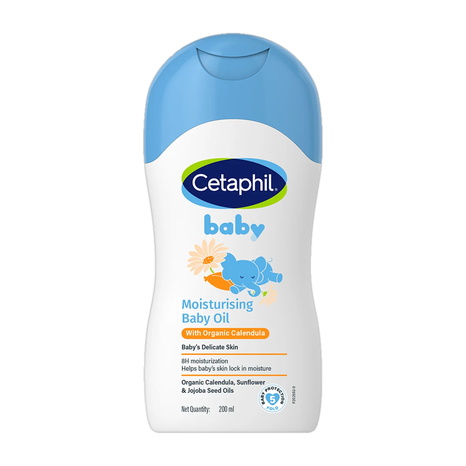 Cetaphil Baby Moisturising Oil With Organic Calendula (200 ml) at ₹529