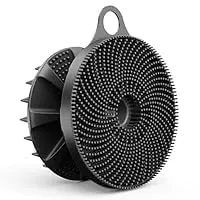 Silicone Body Scrubber Brush for Men & Women, Scalp Massager at ₹99