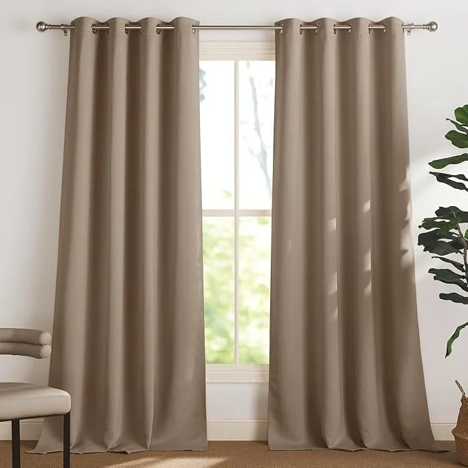 Galaxy Home Decor Premium Blackout Curtain for Window 4 Feet | Thermal Insulated Modern Window Curtain with Rings for Living Room & Bedroom  at ₹145