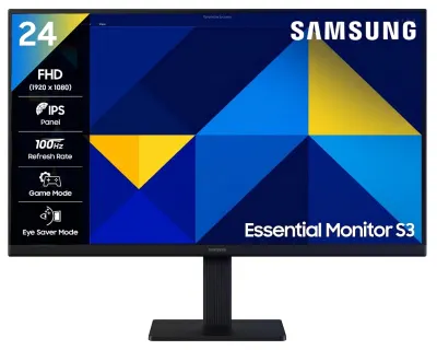 Samsung 24-inch FHD Monitor - with 100Hz and 24" at ₹5,880