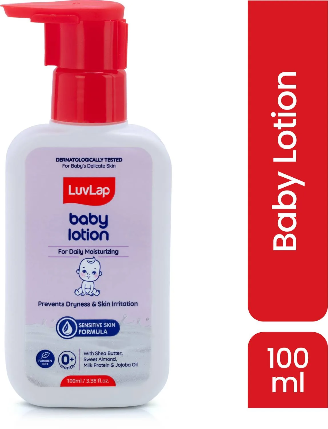 LuvLap Baby Lotion with Milk Protein (100ml) at ₹69
