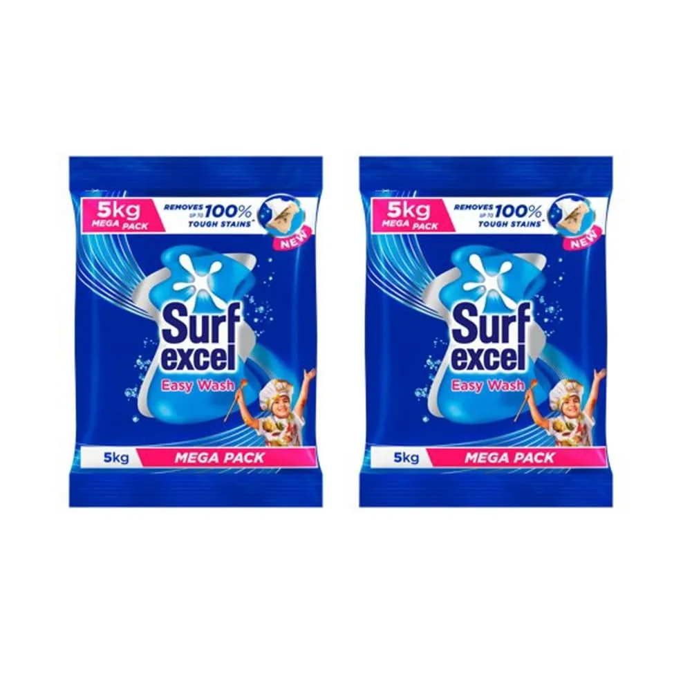 Surf Excel Detergent Powder, 10 Kg at ₹999