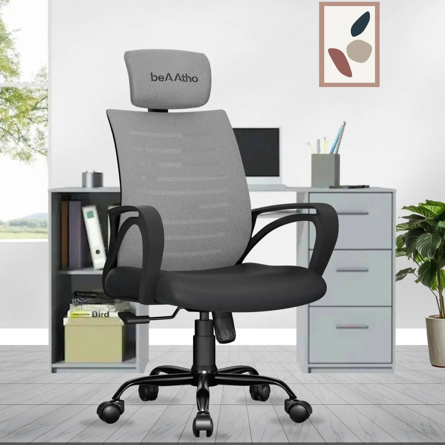 beaatho Verona Ergonomic High Back Revolving Office Chair at ₹3,799