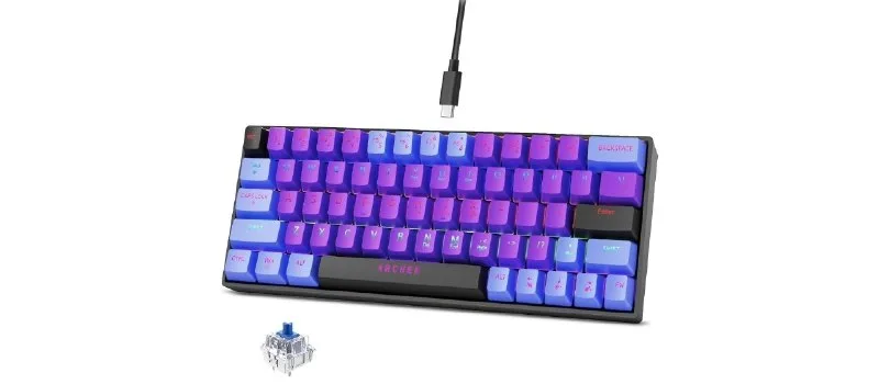 Archer Tech Lab Wired Mechanical Gaming Keyboard at ₹1,999