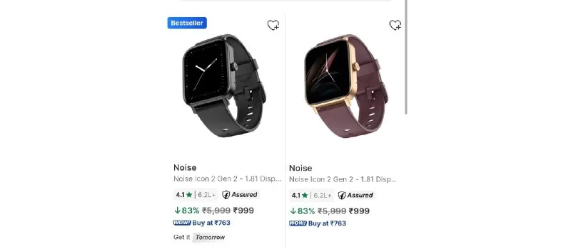 Branded Smartwatch from ₹1,099