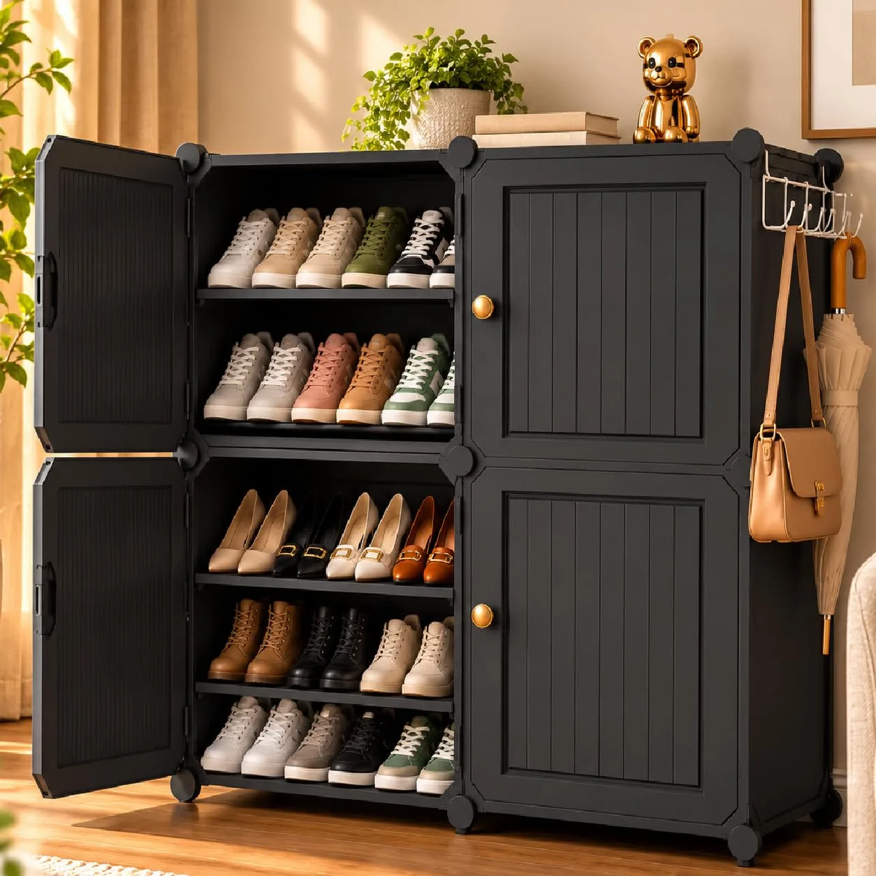 4 Door DIY Shoe Cabinet at ₹2,331