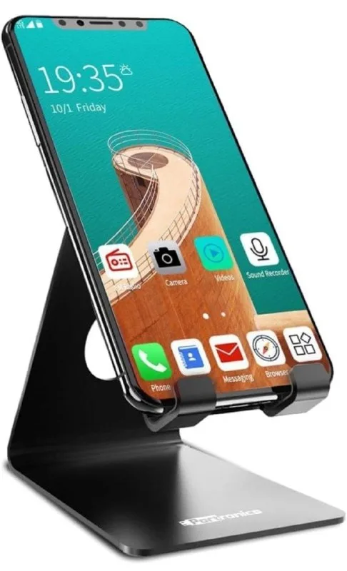 Portronics MODESK Universal Mobile Holder Stand with Metal Body at ₹99