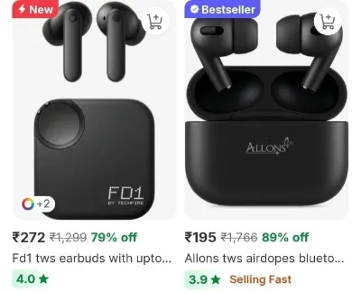 Shopsy Loot Bluetooth Earbuds upto 90% Off