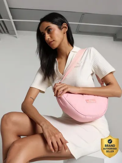 PUMA Women Pink Shoulder Bag at ₹468