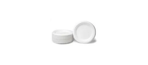 Ezee Disposable 9 Inch Round Bagasse Plates I Pack of 10 at ₹32
