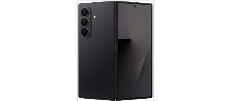 Samsung Galaxy Z Fold 7 (JetBlack, 12GB RAM, 256GB Storage) at ₹1,29,999