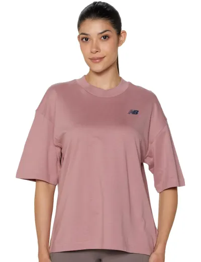 new balance Women's Oversized Fit T-Shirt at ₹579
