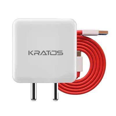 Fast Charger with USB-A to Type-C Cable 65W at ₹599