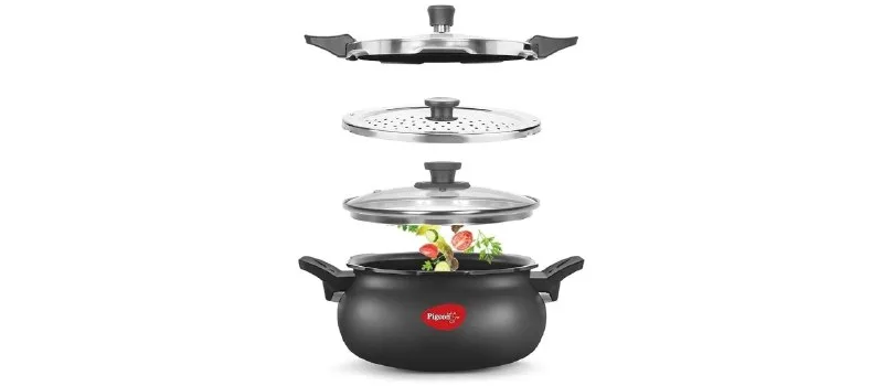 Pigeon By Stovekraft All in One Super Cooker Aluminium at ₹2,049