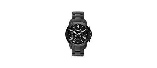 Fossil Grant Black Watch at ₹7,247