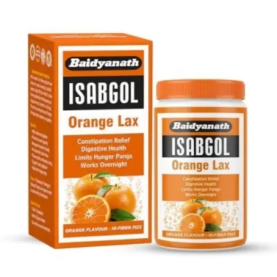 Baidyanath Isabgol Orange Lax 250g | Psyllium Husk at ₹262