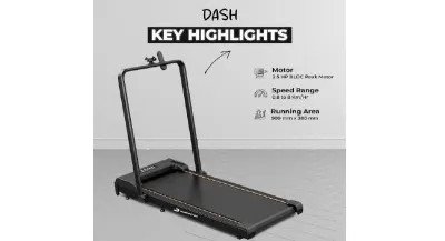 Durafit91™ Dash 2.5HP Peak BLDC Motor Treadmill at ₹6,992