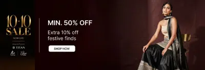 TITAN 10:10 SALE IS LIVE! – Minimum 50% OFF