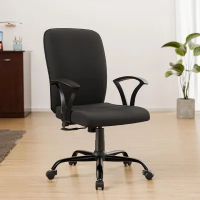 Green Soul Seoul X Office Chair, Mid Back Fabric Ergonomic Home Office Desk Chair at ₹2,466