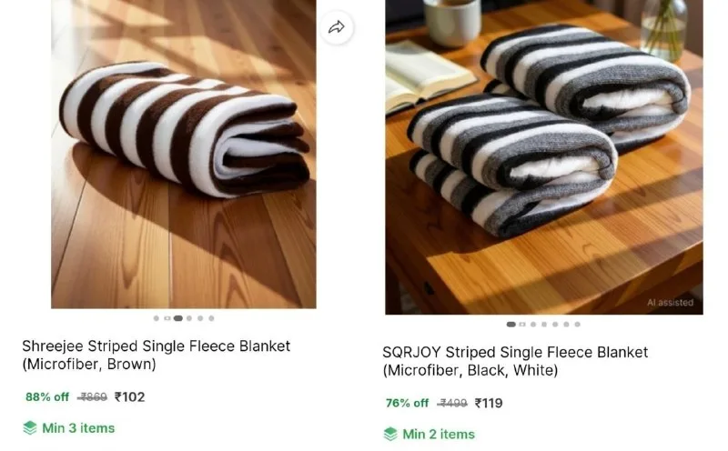 Blanket- Buy Products at ₹102
