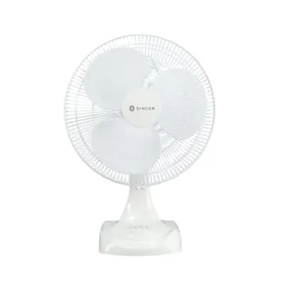 SINGER Brissa 12 High Speed Table Fan 115W | 100% Copper Motor | 2100 RPM | 100 CMM Air Delivery | 3 Speed Control | Silent Operation at ₹1,644
