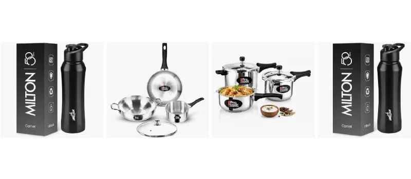 Upto 77% Off On Milton Products