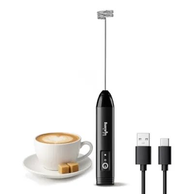 Lifelong Rechargeable Milk Frother and Beater - with USB 3 at ₹199