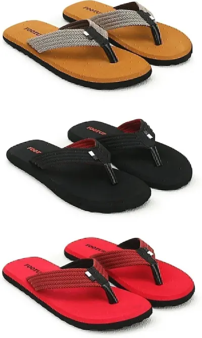 Men's Flip-Flops (3 Pair Combo) at ₹208