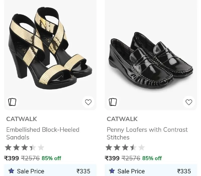 Upto 85% Off On Catwalk Women Footwears