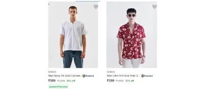 Upto 80% Off On Top Branded Shirts