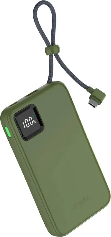 URBN 10000 mAH 22.5 W Power Bank (Camo, Lithium Polymer, Fast Charging, Power Delivery 3.0, Quick Charge 3.0 for Mobile) at ₹599