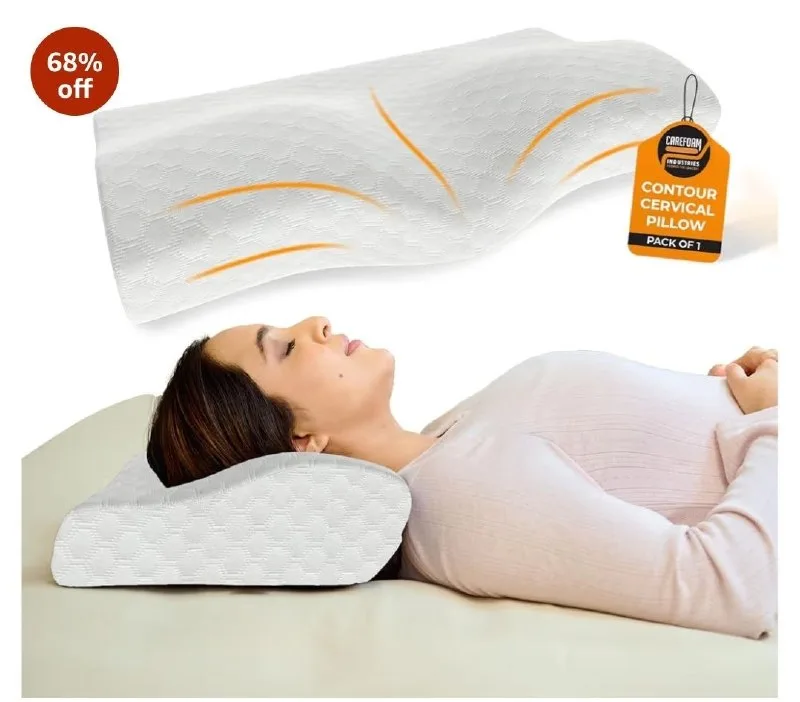 CareFoam Cervical Pillow at ₹549