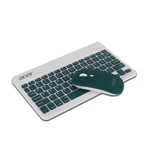 Acer Nano Pad Rechargeable Bluetooth Keyboard & Mouse Combo, 3 DPI Upto 1200 DPI, 78 Keys Anti Slip Back, Ultra Thin Design for Tablet, Lapt at ₹799