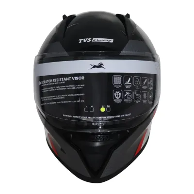 TVS Racing Apache Themed Full face Helmet at ₹2,208