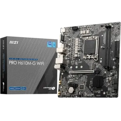 MSI Pro H610M-G WiFi Motherboard, 1G at ₹4,870
