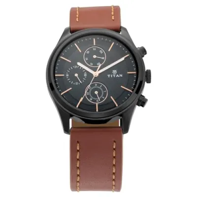 Titan Neo Iv Analog Black Dial Men's Watch - NM1805NL01/NL1805NL01/NP1805NL01 at ₹4,209