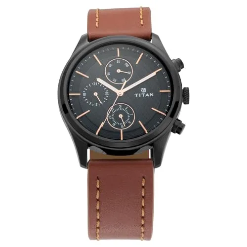 Titan Neo Iv Analog Black Dial Men's Watch - NM1805NL01/NL1805NL01/NP1805NL01 at ₹4,209