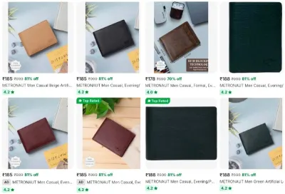 Metronaut Men Wallet from ₹178