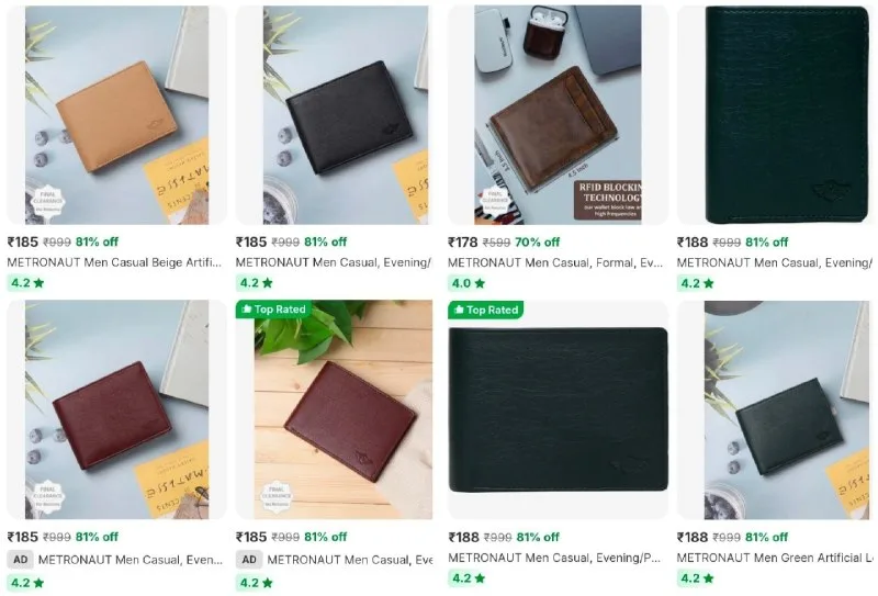Metronaut Men Wallet from ₹178