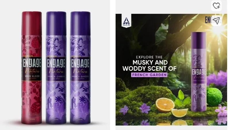 Engage Deo (Pack Of 3) at ₹144