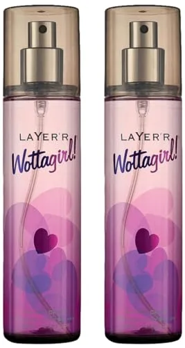 Layer'r Women WottaGirl Secret Crush Spray Body Splash, 135Ml (Pack Of 2) at ₹237