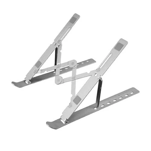 Zebronics NS2000 Plus Laptop Stand, Supports Up to 17-Inch Laptops, 5kg Load Capacity, 7-Level Adjustable Height, Ergonomic Foldable Design, at ₹269